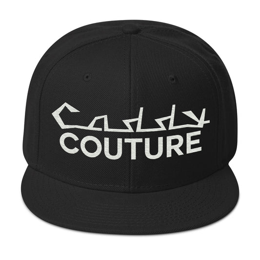 Caddy Couture Snapback Hat - Black