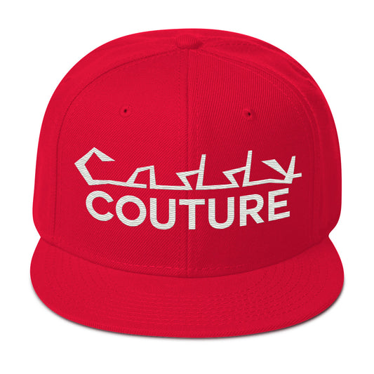 Caddy Couture Snapback Hat - Red